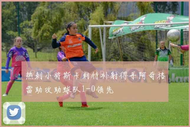 热刺小将斯卡利特补射得手阿奇格雷助攻助球队1-0领先